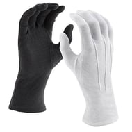 Long-wristed Sure-grip Gloves White Large